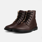 Derby High Zip Dark Brown